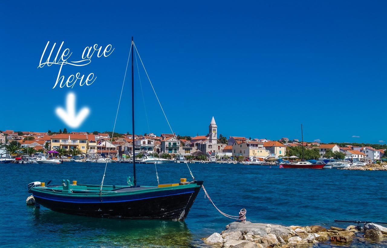 Villa Ljubica Pakoštane Exteriör bild